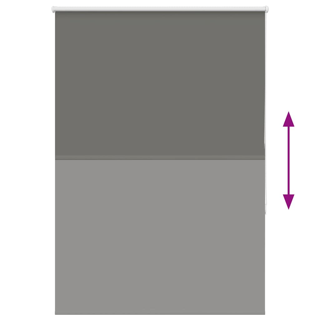 vidaXL Ρολέρ Μπλακάουτ γκρί 110x150 cm Πλάτος υφάσματος 105,7 cm