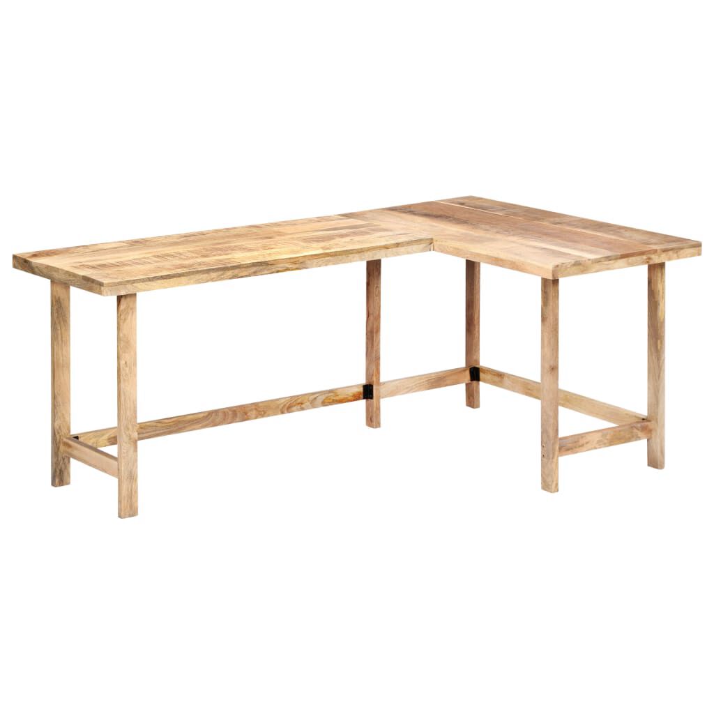 vidaXL Γραφείο 180 x 120 x 76 εκ. από Μασίφ Ξύλο Μάνγκο
