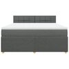 vidaXL &Kappa;&rho;&epsilon;&beta;ά&tau;&iota; Boxspring &mu;&epsilon; &Sigma;&tau;&rho;ώ&mu;&alpha; &Sigma;&kappa;&omicron;ύ&rho;&omicron; &Gamma;&kappa;&rho;&iota; 180x200 &epsilon;&kappa; &Upsilon;&phi;&alpha;&sigma;&mu;ά&tau;&iota;&nu;