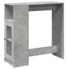vidaXL &Tau;&rho;&alpha;&pi;έ&zeta;&iota; &Mu;&pi;&alpha;&rho; &mu;&epsilon; &Rho;ά&phi;&iota;&alpha; &Gamma;&kappa;&rho;&iota; &Sigma;&kappa;&upsilon;&rho;. 101x40x103,5 &epsilon;&kappa; &Epsilon;&pi;&epsilon;&xi;&epsilon;&rho;&gamma;. &Xi;ύ&lambda;&omicron;