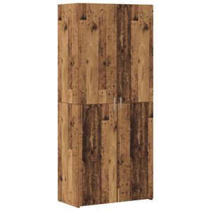 vidaXL Highboard &Pi;&alpha;&lambda;&iota;ό &xi;ύ&lambda;&omicron; 80 x 42 x 185 &epsilon;&kappa;