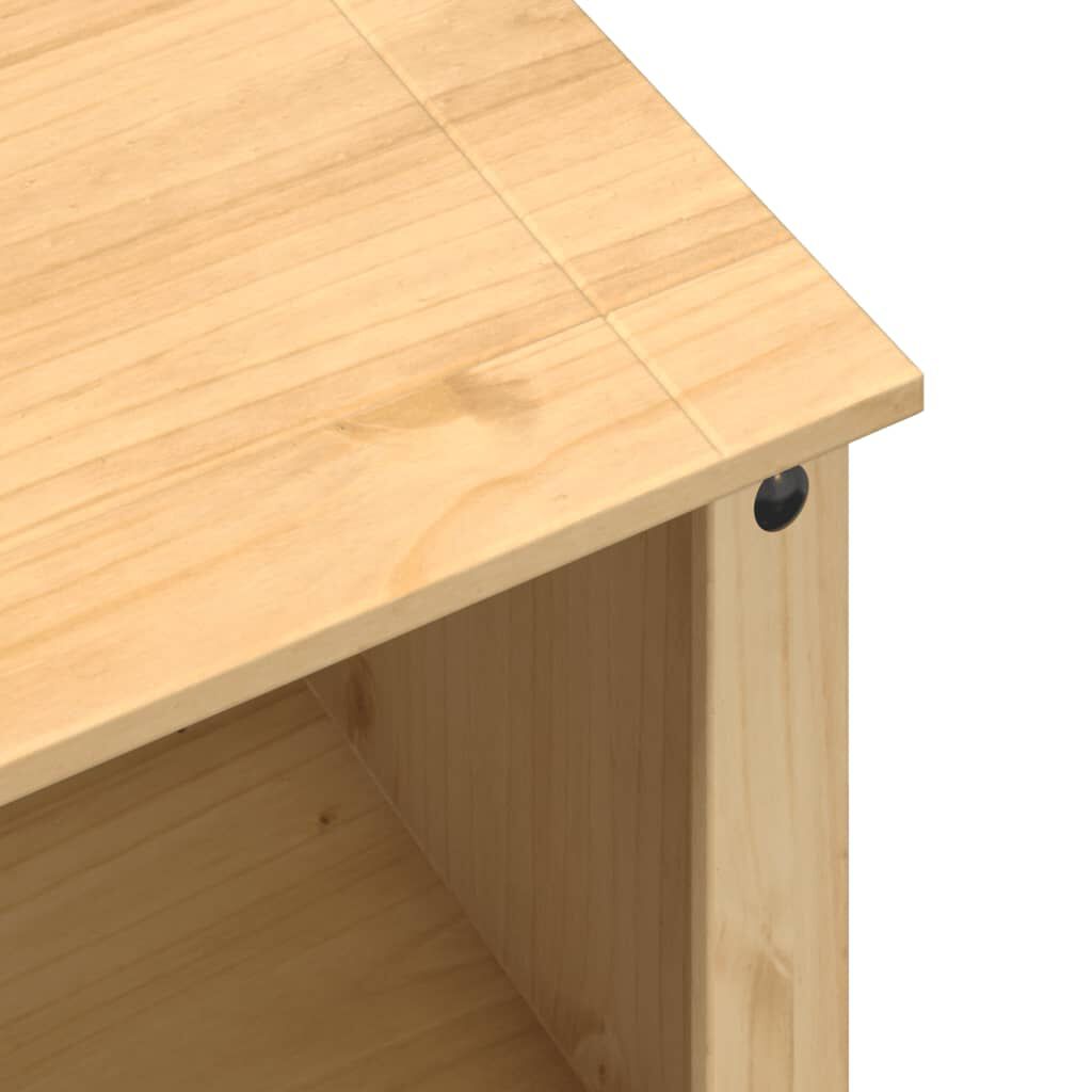 vidaXL Κάβα Κρασιών Corona 107,5x51x105,5 εκ. από Μασίφ Ξύλο Πεύκου