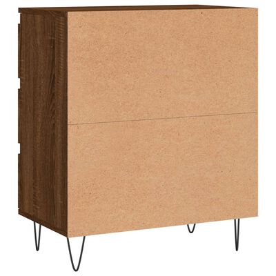 vidaXL Μπουφές Καφέ Δρυς 60x35x70 εκ. από Επεξεργασμένο Ξύλο