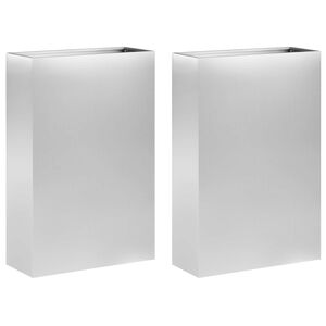 vidaXL &Gamma;&lambda;ά&sigma;&tau;&rho;&alpha; &Kappa;ή&pi;&omicron;&upsilon; 2 &tau;&mu;&chi;. &Alpha;&sigma;&eta;&mu;ί 50 x 20 x 75 &epsilon;&kappa;.