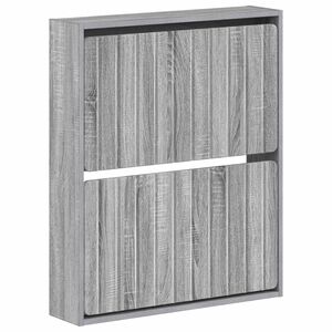 vidaXL &Tau;&omicron;ί&chi;&omicron;&upsilon; &Nu;&tau;&omicron;&upsilon;&lambda;ά&pi;&alpha; &Pi;&alpha;&pi;&omicron;&upsilon;&tau;&sigma;&iota;ώ&nu; ZWOLLE 71 x 17 x 86 &epsilon;&kappa;. &Gamma;&kappa;&rho;&iota; Sonoma