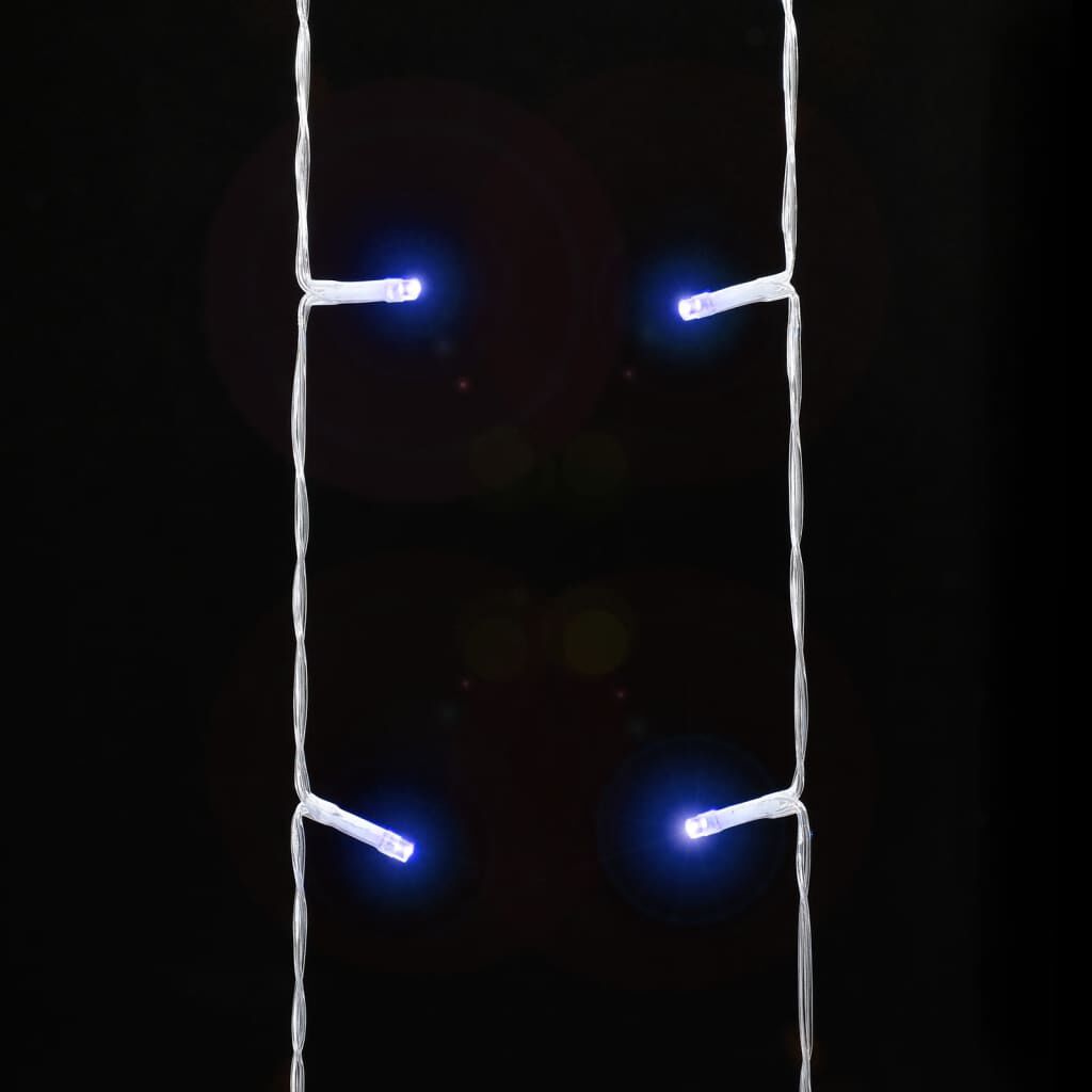 vidaXL Φωτιστικό Χριστουγεννιάτικο Δέντρο 320 LED Μπλε 375 εκ.