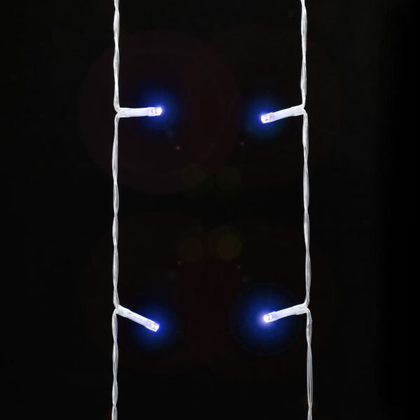 vidaXL Φωτιστικό Χριστουγεννιάτικο Δέντρο 320 LED Μπλε 375 εκ.
