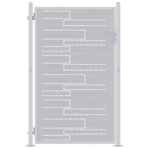 vidaXL &Pi;ύ&lambda;&eta; &Kappa;ή&pi;&omicron;&upsilon; &mu;&epsilon; &kappa;&lambda;&epsilon;&iota;&delta;&alpha;&rho;&iota;ά &Alpha;&sigma;&eta;&mu;ί 100 x 125 cm &Alpha;&nu;&omicron;&xi;&epsilon;ί&delta;&omega;&tau;&omicron; &alpha;&tau;&sigma;ά&lambda;&iota;