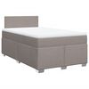 vidaXL &Kappa;&rho;&epsilon;&beta;ά&tau;&iota; Boxspring &mu;&epsilon; &Sigma;&tau;&rho;ώ&mu;&alpha; Taupe 120x190 &epsilon;&kappa;. &Upsilon;&phi;&alpha;&sigma;&mu;ά&tau;&iota;&nu;&omicron;