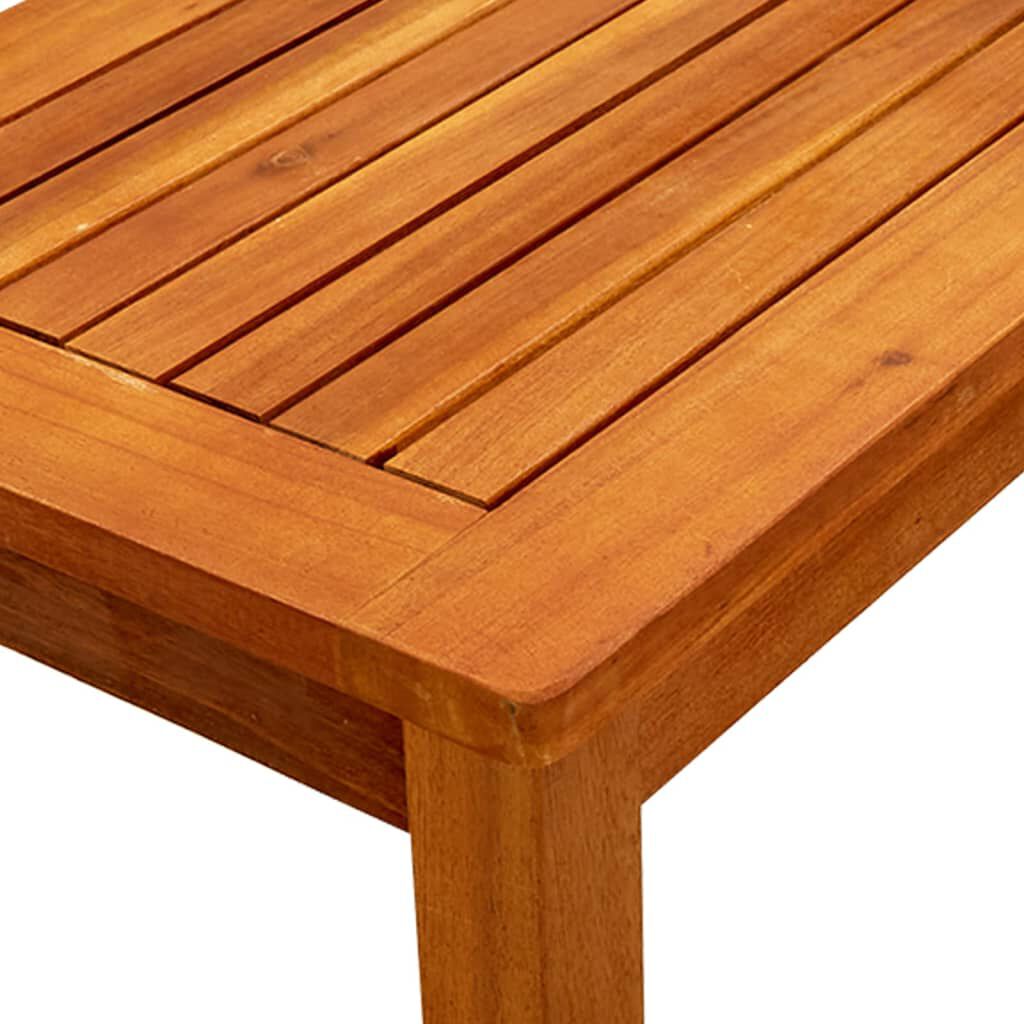 vidaXL Τραπεζάκι Σαλονιού Κήπου 50 x 35 x 36 εκ. Μασίφ Ξύλο Ακακίας