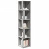 vidaXL Γωνιακό Έπιπλο Γκρι Sonoma 33x33x164,5 εκ. από Επεξεργ. Ξύλο