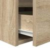 vidaXL Κομοδίνα Επιτοίχια 2 τεμ. Sonoma Δρυς 38x34x40 εκ.