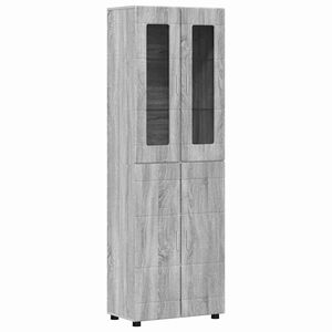 vidaXL Highboard FLORIN 60 x 35 x 182 &epsilon;&kappa;. &Gamma;&kappa;&rho;ί&zeta;&omicron; &Sigma;&omicron;&nu;&omicron;&mu;&alpha;