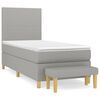 vidaXL &Kappa;&rho;&epsilon;&beta;ά&tau;&iota; Boxspring &mu;&epsilon; &Sigma;&tau;&rho;ώ&mu;&alpha; &Alpha;&nu;&omicron;&iota;&chi;&tau;ό &Gamma;&kappa;&rho;&iota; 100x200 &epsilon;&kappa;. &Upsilon;&phi;&alpha;&sigma;&mu;ά&tau;&iota;&nu;&omicron;