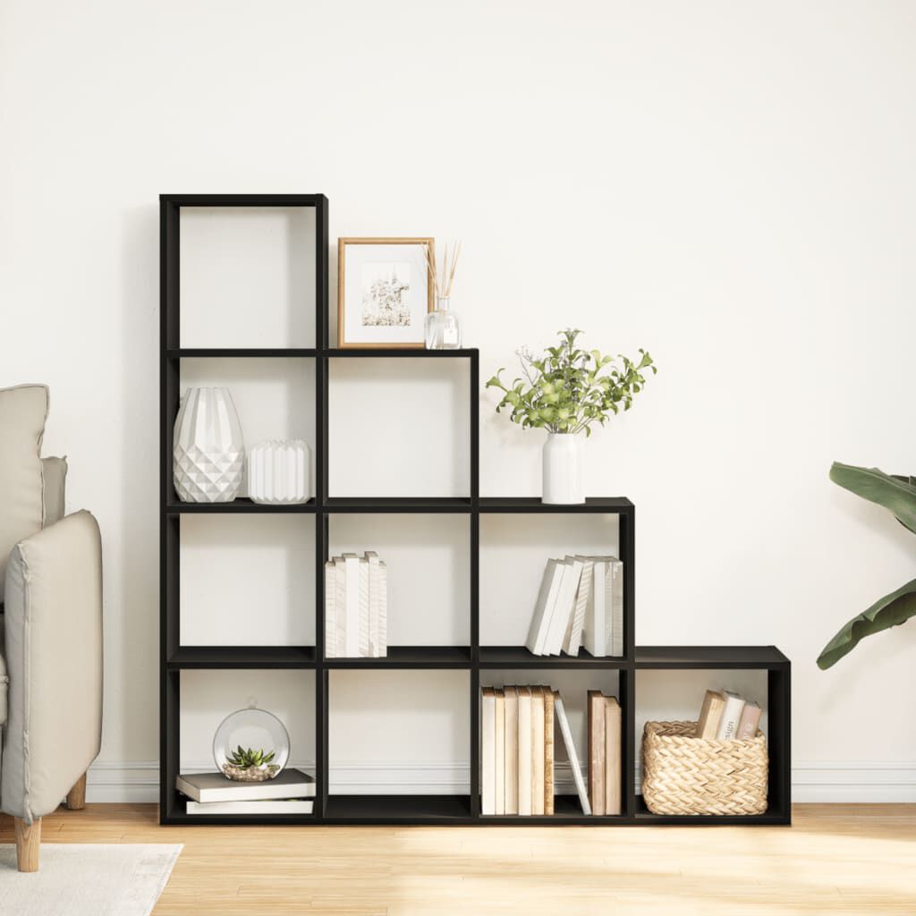 vidaXL Βιβλιοθήκη/Διαχωριστικό Χώρου 4 Επ. 131,5x29x131,5 εκ. Επ. Ξύλο