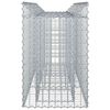 vidaXL &Alpha;&nu;&alpha;&sigma;&eta;&kappa;&omega;&mu;έ&nu;&omicron; &kappa;&rho;&epsilon;&beta;ά&tau;&iota; gabion &Alpha;&sigma;&eta;&mu;ί 150 x 50 x 80 &epsilon;&kappa;