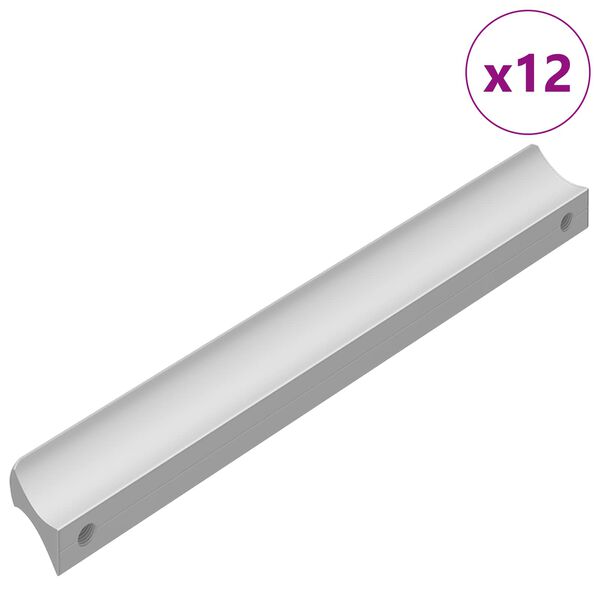 vidaXL &Lambda;&alpha;&beta;ή &Mu;&omicron;&nu;ό&chi;&rho;&omega;&mu;&omicron; 12 pcs &Alpha;&sigma;&eta;&mu;ί 105.7 x 7.4 x 15.5 mm &Alpha;&lambda;&omicron;&upsilon;&mu;ί&nu;&iota;&omicron;