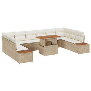 vidaXL &Sigma;έ&tau; &phi;&alpha;&gamma;&eta;&tau;&omicron;ύ &gamma;&iota;&alpha; &kappa;ή&pi;&omicron; &mu;&epsilon; &mu;&alpha;&xi;&iota;&lambda;ά&rho;&iota; 11 pcs &Mu;&pi;&epsilon;&zeta; &kappa;&alpha;&iota; &Kappa;&rho;έ&mu;&alpha;