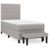 vidaXL &Kappa;&rho;&epsilon;&beta;ά&tau;&iota; Boxspring &mu;&epsilon; &Sigma;&tau;&rho;ώ&mu;&alpha; &Alpha;&nu;&omicron;&iota;&chi;&tau;ό &Gamma;&kappa;&rho;&iota; 100x200 &epsilon;&kappa;. &Upsilon;&phi;&alpha;&sigma;&mu;ά&tau;&iota;&nu;&omicron;