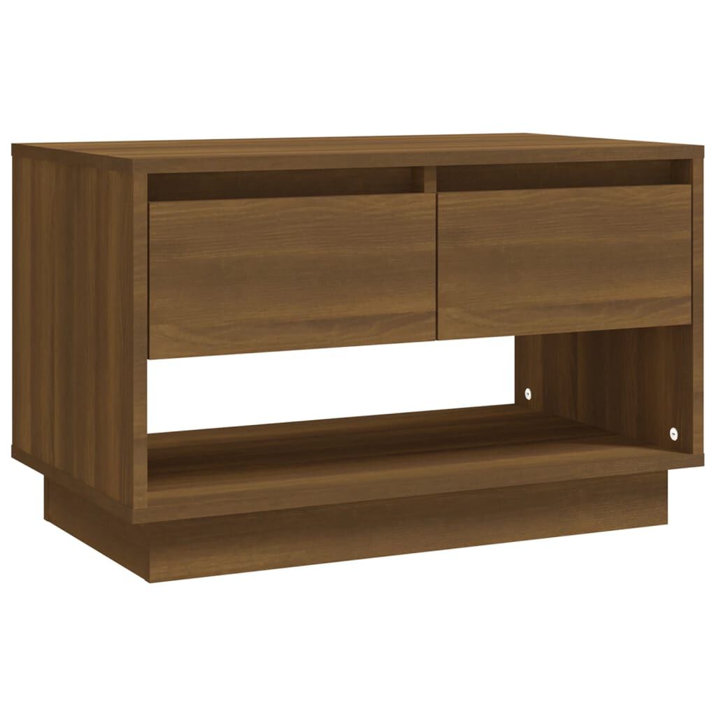 vidaXL Έπιπλο Τηλεόρασης Καφέ Δρυς 70x41x44 εκ. Επεξεργασμένο Ξύλο