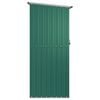 vidaXL Αποθήκη Κήπου Πράσινη 180,5 x 97 x 209,5 εκ. από Γαλβανισμένο Ατσάλι