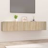 vidaXL Έ&pi;&iota;&pi;&lambda;&alpha; &Tau;&eta;&lambda;&epsilon;ό&rho;&alpha;&sigma;&eta;&sigmaf; 2 &tau;&epsilon;&mu;. Sonoma &Delta;&rho;&upsilon;&sigmaf; 80x30x30 &epsilon;&kappa;. &Epsilon;&pi;&epsilon;&xi;. &Xi;ύ&lambda;&omicron;