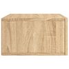 vidaXL Κομοδίνα Επιτοίχια Sonoma Δρυς 35 x 35 x 20 εκ.