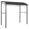 vidaXL Κιόσκι Ψησταριάς Ανθρακί 215 x 150 x 220 εκ. Ατσάλινο