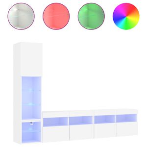 vidaXL Έ&pi;&iota;&pi;&lambda;&alpha; &Tau;&omicron;ί&chi;&omicron;&upsilon; &Tau;&eta;&lambda;&epsilon;ό&rho;&alpha;&sigma;&eta;&sigmaf; 4 &tau;&epsilon;&mu; LED &Lambda;&epsilon;&upsilon;&kappa;ά &alpha;&pi;ό &Epsilon;&pi;&epsilon;&xi;&epsilon;&rho;&gamma;&alpha;&sigma;&mu;έ&nu;&omicron; &Xi;ύ&lambda;&omicron;