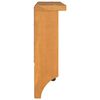 vidaXL Επίτοιχη κρεμάστρα παλτών SANDNES 45x12x35 εκ.Πεύκο μασίφ ξύλο