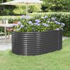 vidaXL Ζαρντινιέρα Ανθρακί 175x100x68εκ Γαλβανισμένος χάλυβας