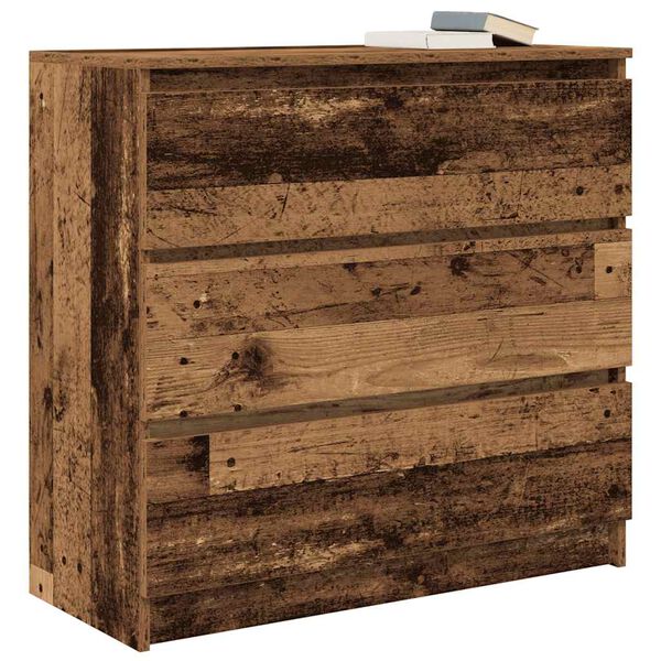 vidaXL Ντουλάπι Παλιό Ξύλο 80x35x76 εκ. Επεξεργασμένο Ξύλο