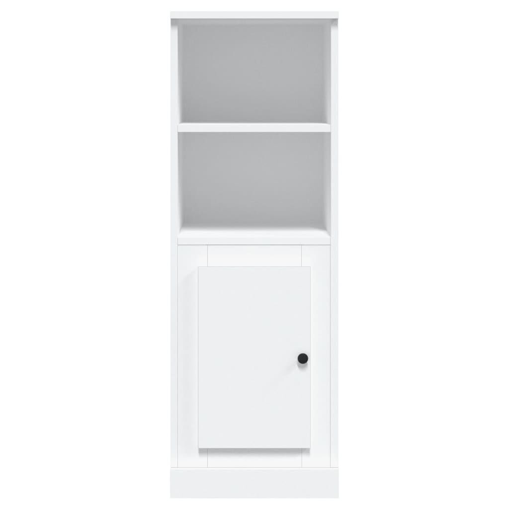 vidaXL Ντουλάπι Λευκό 36 x 35,5 x 103,5 εκ. από Επεξεργασμένο Ξύλο