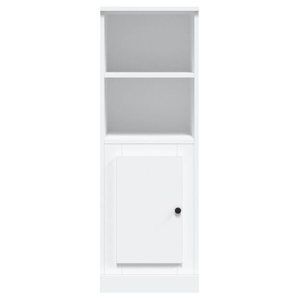 vidaXL Ντουλάπι Λευκό 36 x 35,5 x 103,5 εκ. από Επεξεργασμένο Ξύλο