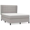 vidaXL &Kappa;&rho;&epsilon;&beta;ά&tau;&iota; Boxspring &mu;&epsilon; &Sigma;&tau;&rho;ώ&mu;&alpha; &Alpha;&nu;&omicron;&iota;&chi;&tau;ό &Gamma;&kappa;&rho;&iota; 140x190 &epsilon;&kappa;. &Upsilon;&phi;&alpha;&sigma;&mu;ά&tau;&iota;&nu;&omicron;