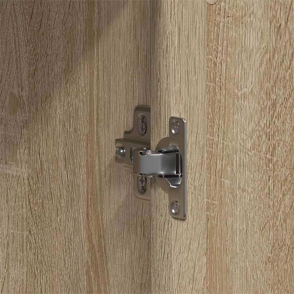 vidaXL Ντουλάπι Sonoma Δρυς 55 x 25 x 189 εκ. Επεξεργασμένο ξύλο