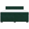 vidaXL &Kappa;&rho;&epsilon;&beta;ά&tau;&iota; Boxspring &mu;&epsilon; &Sigma;&tau;&rho;ώ&mu;&alpha; &Sigma;&kappa;&omicron;ύ&rho;&omicron; &Pi;&rho;ά&sigma;&iota;&nu;&omicron; 180x200&epsilon;&kappa;. &Beta;&epsilon;&lambda;&omicron;ύ&delta;&iota;&nu;&omicron;