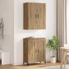 vidaXL Highboard Artisan Oak 69,5 x 34 x 180 &epsilon;&kappa;. &Epsilon;&pi;&epsilon;&xi;&epsilon;&rho;&gamma;&alpha;&sigma;&mu;έ&nu;&omicron; &xi;ύ&lambda;&omicron;