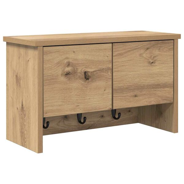 vidaXL &Tau;&omicron;ί&chi;&omicron;&upsilon; &Kappa;&rho;&epsilon;&mu;ά&sigma;&tau;&rho;&alpha; &mu;&epsilon; &rho;ά&phi;&iota; &Epsilon;&pi;&iota;&tau;&omicron;ί&chi;&iota;&omicron; Artisan Oak 50 x 20 x 30 &epsilon;&kappa;.