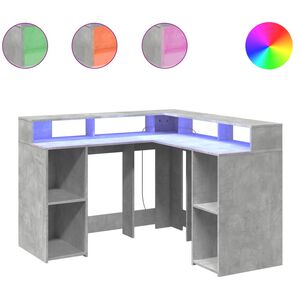 vidaXL &Gamma;&rho;&alpha;&phi;&epsilon;ί&omicron; &mu;&epsilon; LED &Gamma;&kappa;&rho;&iota; &Sigma;&kappa;&upsilon;&rho;ό&delta;&epsilon;&mu;&alpha;&tau;&omicron;&sigmaf; 130x130x91 &epsilon;&kappa;. &Epsilon;&pi;&epsilon;&xi;&epsilon;&rho;&gamma;. &Xi;ύ&lambda;&omicron;