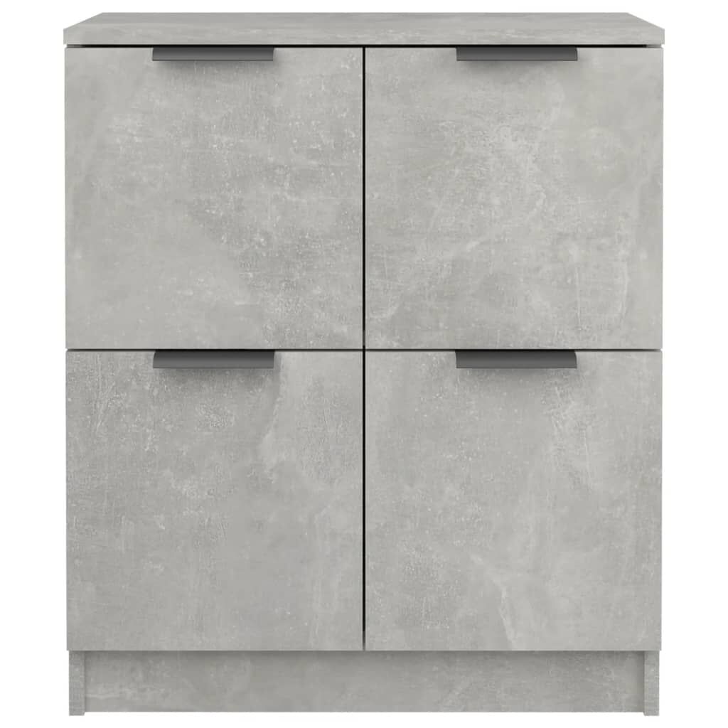 vidaXL Ντουλάπι Γκρι Σκυροδέματος 60x30x70 εκ. από Επεξεργασμένο Ξύλο