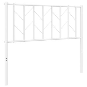 vidaXL Κεφαλάρι Λευκό 100 εκ. Μεταλλικό