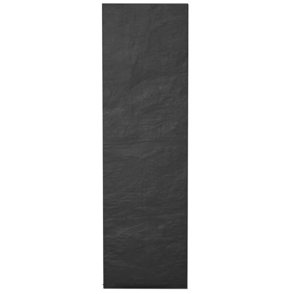 vidaXL Κάλυμμα Ξαπλώστρας 2 τεμ με 12 Κρίκους 205x75x40/70 εκ Πολυαιθ.