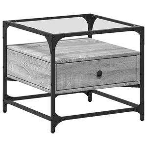 vidaXL &Tau;&rho;&alpha;&pi;&epsilon;&zeta;ά&kappa;&iota; &Sigma;&alpha;&lambda;&omicron;&nu;&iota;&omicron;ύ Sonoma &Gamma;&kappa;&rho;&iota; 50x50x45 &epsilon;&kappa;. &mu;&epsilon; &Gamma;&upsilon;ά&lambda;&iota;&nu;&epsilon;&sigmaf; &Pi;ό&rho;&tau;&epsilon;&sigmaf;