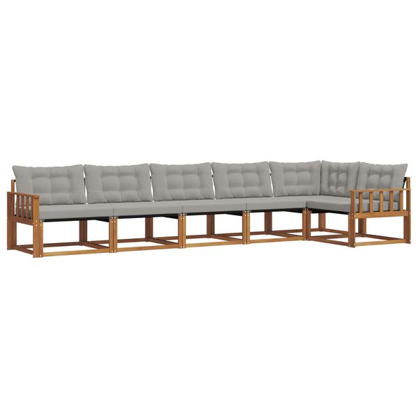 vidaXL &Sigma;&epsilon;&iota;&rho;ά &Kappa;&alpha;&nu;&alpha;&pi;έ &Epsilon;&xi;&omega;&tau;&epsilon;&rho;&iota;&kappa;&omicron;ύ 6 pcs &Phi;&upsilon;&sigma;&iota;&kappa;ό &kappa;&alpha;&iota; &Alpha;&nu;&omicron;&iota;&chi;&tau;ό &Gamma;&kappa;&rho;&iota;