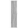 vidaXL Ντουλάπα Παπουτσιών Γκρι 80 x 39 x 180 εκ Επεξεργασμένο ξύλο