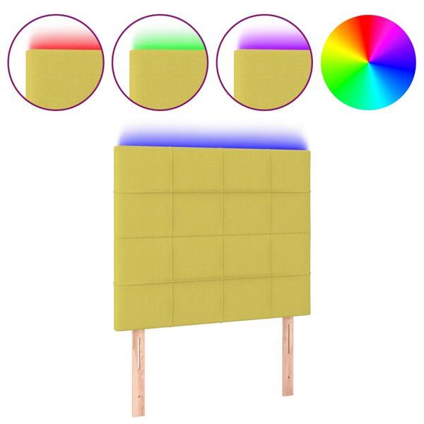 vidaXL &Kappa;&epsilon;&phi;&alpha;&lambda;ά&rho;&iota; &Kappa;&rho;&epsilon;&beta;&alpha;&tau;&iota;&omicron;ύ LED &Pi;&rho;ά&sigma;&iota;&nu;&omicron; 80x5x118/128&epsilon;&kappa;. &Upsilon;&phi;&alpha;&sigma;&mu;ά&tau;&iota;&nu;&omicron;