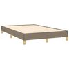vidaXL &Kappa;&rho;&epsilon;&beta;ά&tau;&iota; Boxspring &mu;&epsilon; &Sigma;&tau;&rho;ώ&mu;&alpha; Taupe 120x190 &epsilon;&kappa;. &Upsilon;&phi;&alpha;&sigma;&mu;ά&tau;&iota;&nu;&omicron;