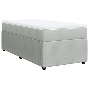 vidaXL &Kappa;&rho;&epsilon;&beta;ά&tau;&iota; Boxspring &mu;&epsilon; &Sigma;&tau;&rho;ώ&mu;&alpha; &Alpha;&nu;&omicron;&iota;&chi;&tau;ό &Gamma;&kappa;&rho;&iota; 80x200 &epsilon;&kappa;. &Beta;&epsilon;&lambda;&omicron;ύ&delta;&iota;&nu;&omicron;