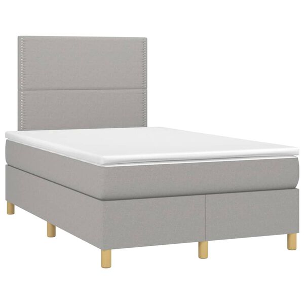 vidaXL &Kappa;&rho;&epsilon;&beta;ά&tau;&iota; Boxspring &mu;&epsilon; &Sigma;&tau;&rho;ώ&mu;&alpha; &Alpha;&nu;&omicron;&iota;&chi;&tau;ό &Gamma;&kappa;&rho;&iota; 120x200 &epsilon;&kappa;. &Upsilon;&phi;&alpha;&sigma;&mu;ά&tau;&iota;&nu;&omicron;